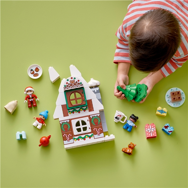 10976 LEGO DUPLO Joulupukin Piparkakkutalo (Kuva 4 tuotteesta 6)