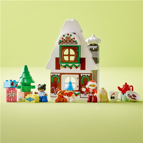 10976 LEGO DUPLO Joulupukin Piparkakkutalo (Kuva 6 tuotteesta 6)