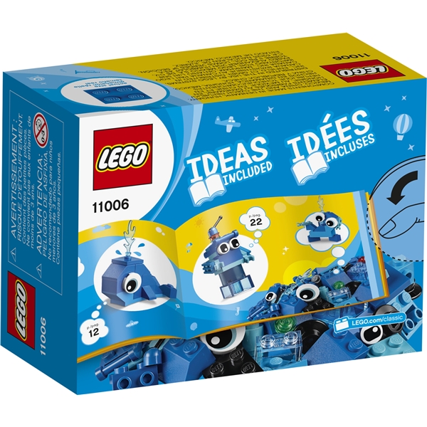11006 LEGO Classic Luovat siniset palikat (Kuva 2 tuotteesta 3)