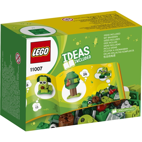 11007 LEGO Classic Luovat vihreät palikat (Kuva 2 tuotteesta 3)