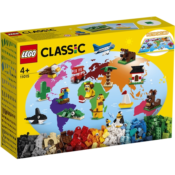 11015 LEGO Classic Maailman ympäri (Kuva 1 tuotteesta 3)