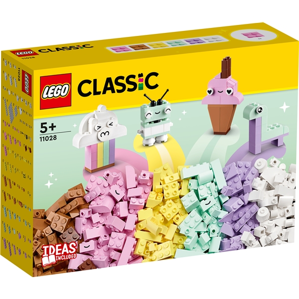 11028 LEGO Classic Luovaa hupia Pastelliväreillä (Kuva 1 tuotteesta 6)