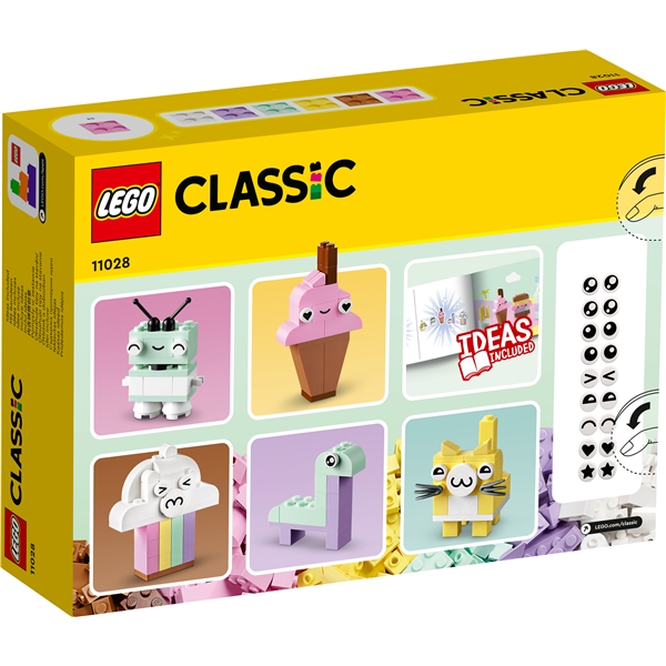 11028 LEGO Classic Luovaa hupia Pastelliväreillä (Kuva 2 tuotteesta 6)