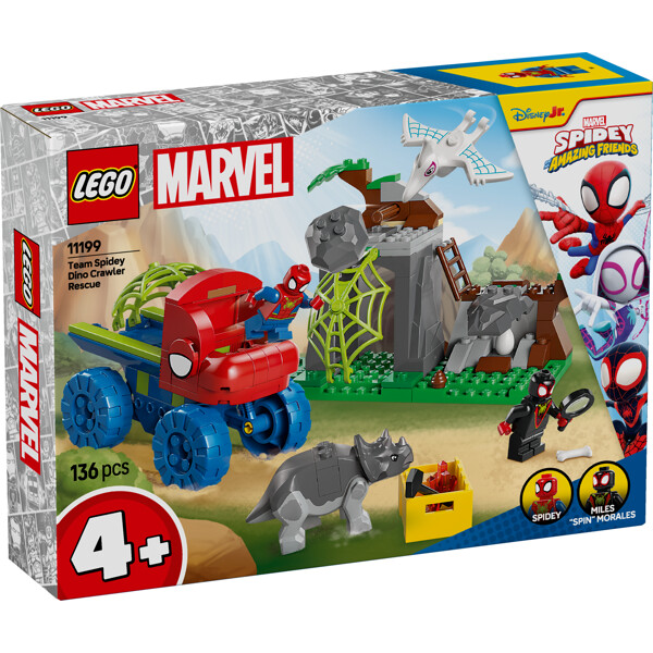 11199 LEGO Team Spideyn pelastus Dino Crawlerilla (Kuva 1 tuotteesta 6)
