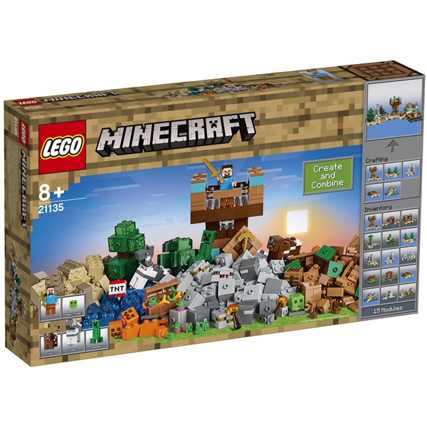 21135 LEGO Minecraft Rakennuslaatikko 2.0 (Kuva 1 tuotteesta 6)
