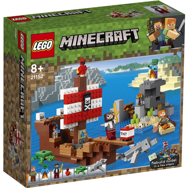 21152 LEGO® MINECRAFT Merirosvolaivaseikkailu (Kuva 1 tuotteesta 4)