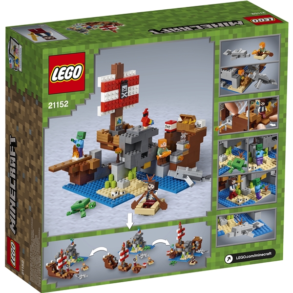 21152 LEGO® MINECRAFT Merirosvolaivaseikkailu (Kuva 2 tuotteesta 4)