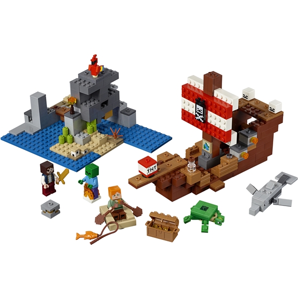 21152 LEGO® MINECRAFT Merirosvolaivaseikkailu (Kuva 3 tuotteesta 4)