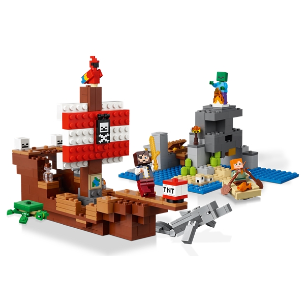 21152 LEGO® MINECRAFT Merirosvolaivaseikkailu (Kuva 4 tuotteesta 4)