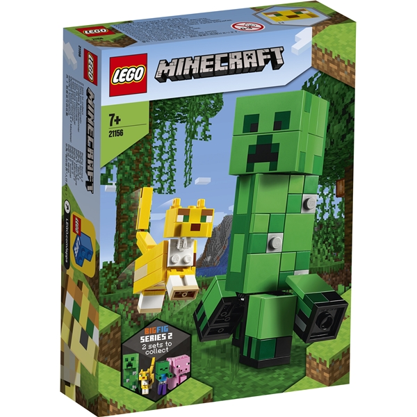 21156 LEGO Minecraft BigFig Creeper Oselotti (Kuva 1 tuotteesta 3)