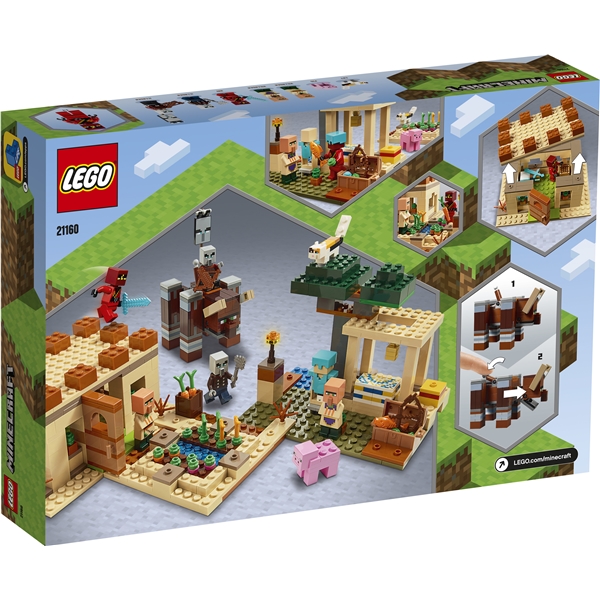 21160 LEGO Minecraft Illagerien hyökkäys (Kuva 2 tuotteesta 3)