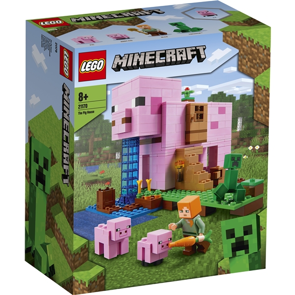 21170 LEGO Minecraft Sikatalo (Kuva 1 tuotteesta 4)