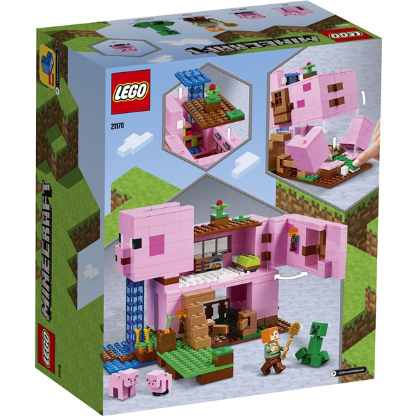 21170 LEGO Minecraft Sikatalo (Kuva 2 tuotteesta 4)