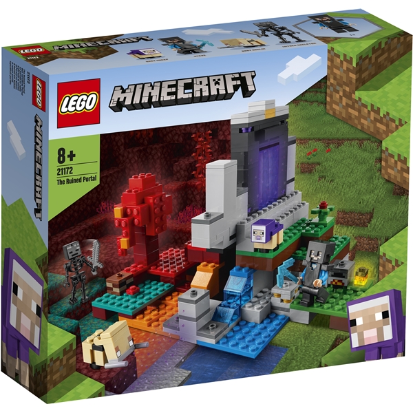 21172 LEGO Minecraft Raunioitunut portaali (Kuva 1 tuotteesta 3)