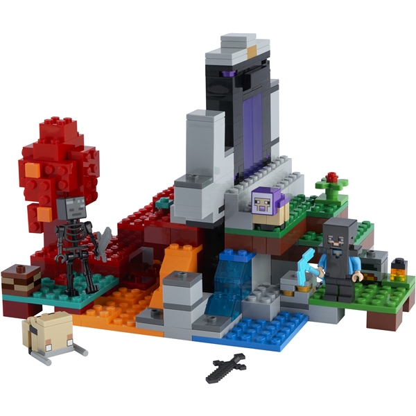 21172 LEGO Minecraft Raunioitunut portaali (Kuva 3 tuotteesta 3)