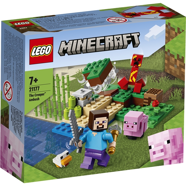 21177 LEGO Minecraft Creeper-Väijytys (Kuva 1 tuotteesta 5)