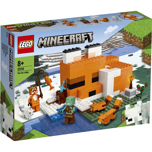 21178 LEGO Minecraft Kettuhuvila (Kuva 1 tuotteesta 5)