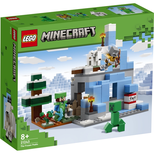21243 LEGO Minecraft Jään Peittämät Huiput (Kuva 1 tuotteesta 6)