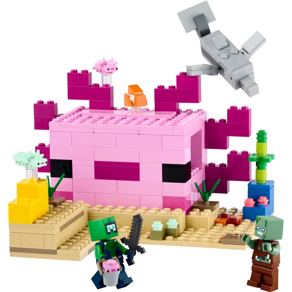 21247 LEGO Minecraft Aksolotlin Talo (Kuva 3 tuotteesta 6)