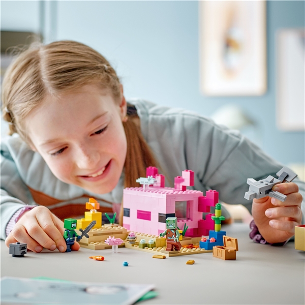 21247 LEGO Minecraft Aksolotlin Talo (Kuva 5 tuotteesta 6)