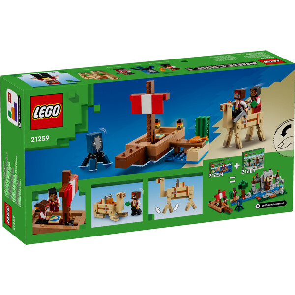 21259 LEGO Minecraft Merirosvolaivamatka (Kuva 2 tuotteesta 6)