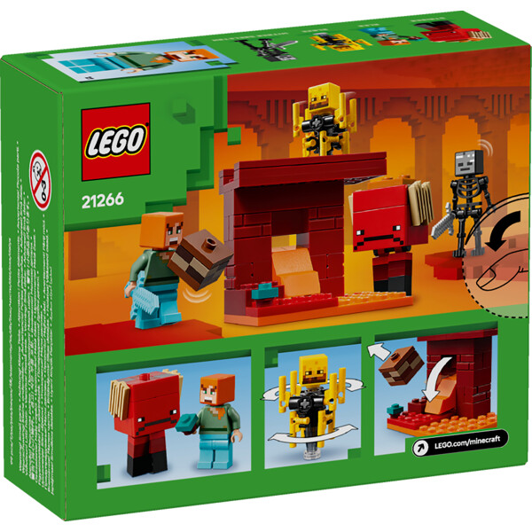 21266 LEGO Minecraft Tulitaistelu Netherissä (Kuva 2 tuotteesta 6)