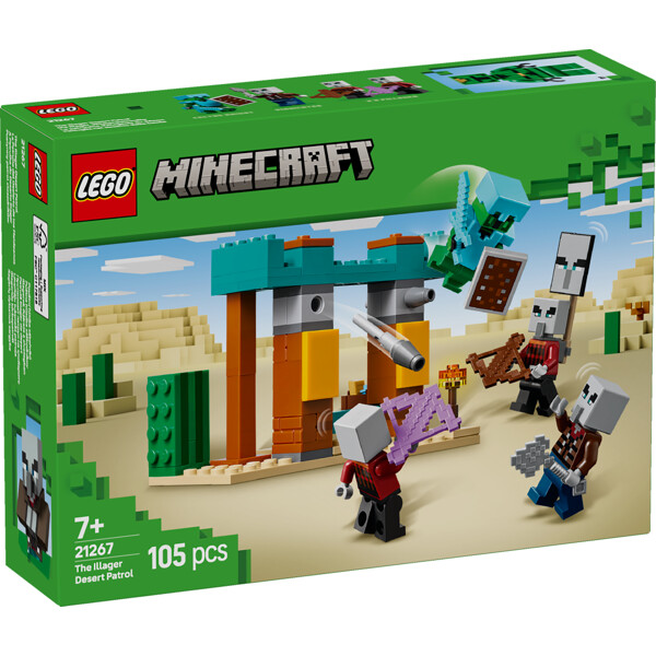 21267 LEGO Minecraft Hiekkazombien aavikkopartio (Kuva 1 tuotteesta 6)