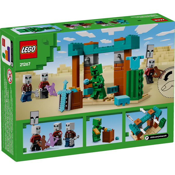 21267 LEGO Minecraft Hiekkazombien aavikkopartio (Kuva 2 tuotteesta 6)