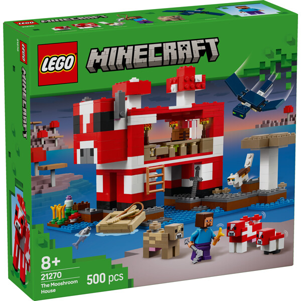 21270 LEGO Minecraft Mooshroom-talo (Kuva 1 tuotteesta 6)