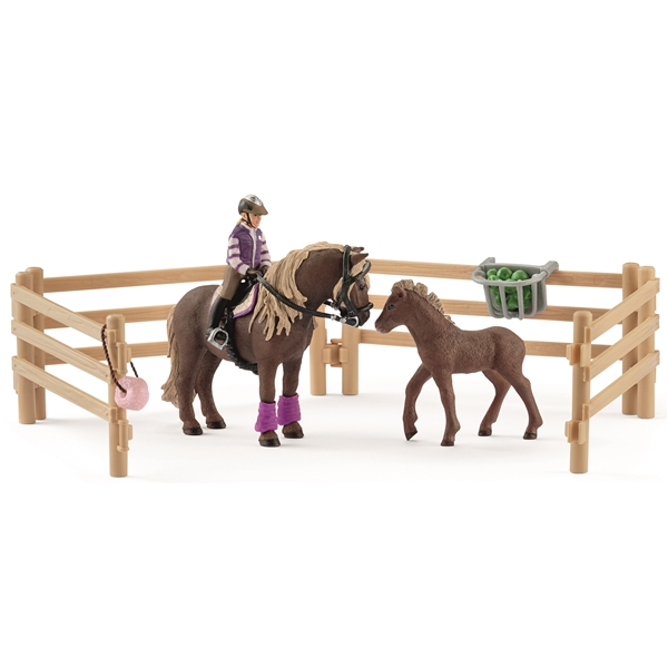 Schleich Ratsastaja ja islanninponit