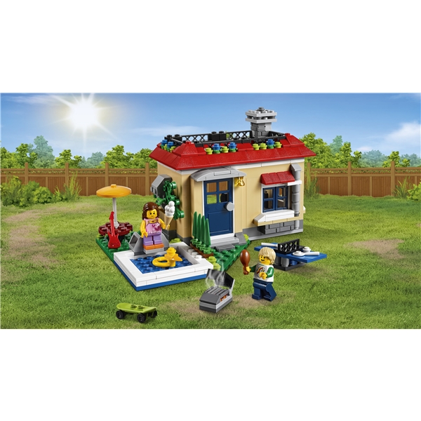 31067 LEGO Creator Lomalla uima-altaalla (Kuva 4 tuotteesta 7)