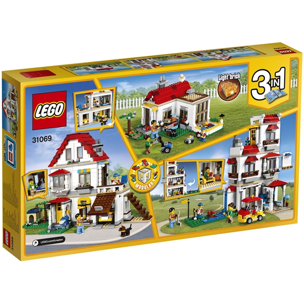 31069 LEGO Creator Perheen omakotitalo (Kuva 2 tuotteesta 5)