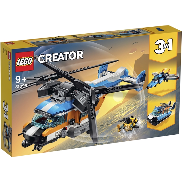 31096 LEGO Creator Kaksiroottorinen helikopteri (Kuva 1 tuotteesta 3)