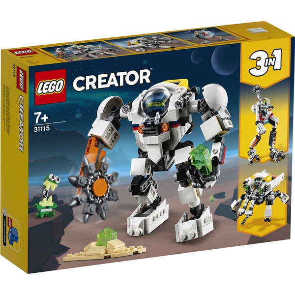 31115 LEGO Creator Avaruuskaivosrobotti (Kuva 1 tuotteesta 4)