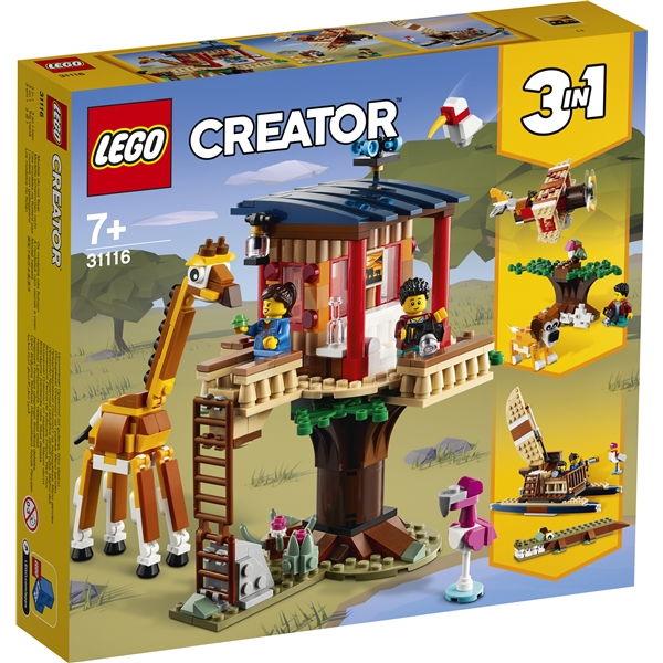 31116 LEGO Creator Villieläinsafarin puumaja (Kuva 1 tuotteesta 8)