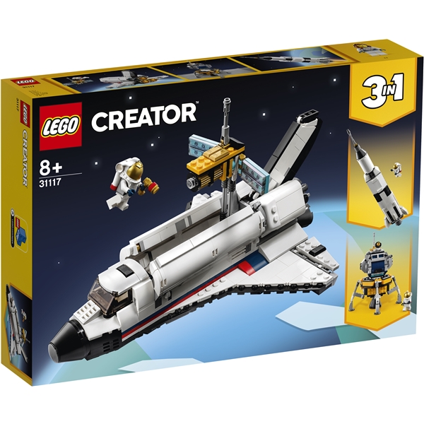 31117 LEGO Creator Avaruussukkulaseikkailu (Kuva 1 tuotteesta 3)