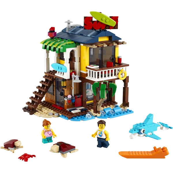 31118 LEGO Creator Surffaajan rantahuvila (Kuva 3 tuotteesta 5)