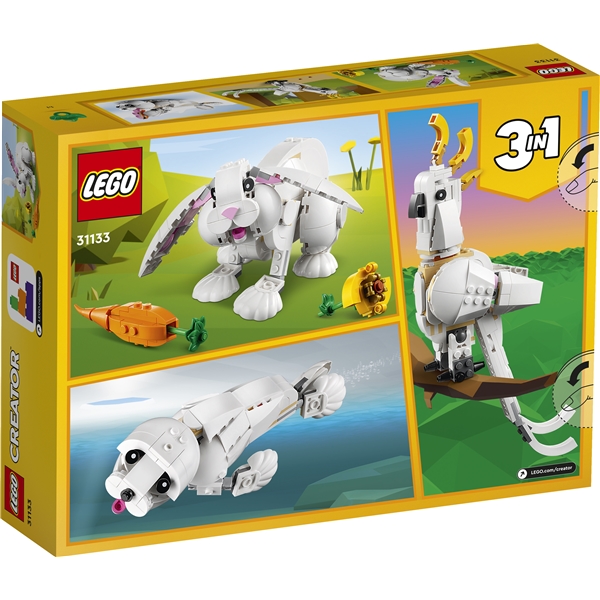 31133 LEGO Creator Valkoinen Kani (Kuva 2 tuotteesta 6)