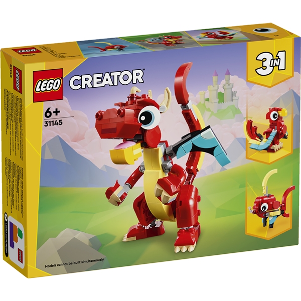 31145 LEGO Creator Punainen Lohikäärme (Kuva 1 tuotteesta 6)