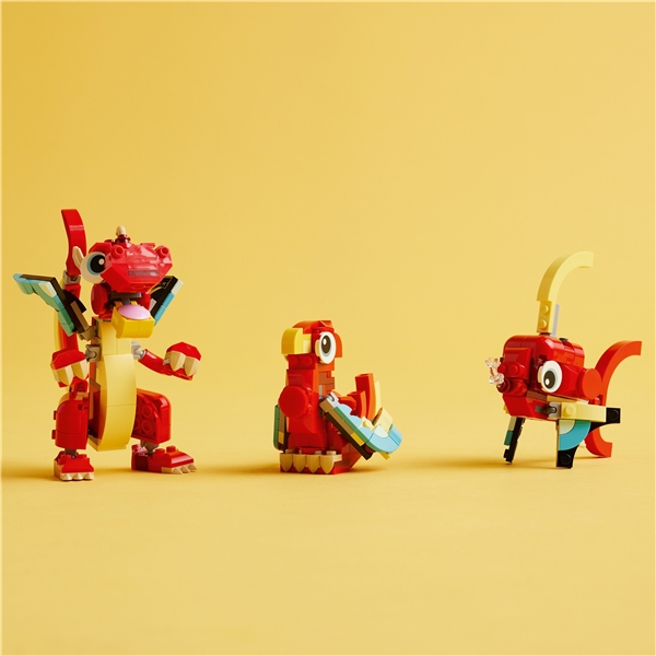 31145 LEGO Creator Punainen Lohikäärme (Kuva 6 tuotteesta 6)