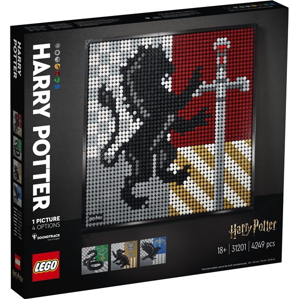 31201 LEGO Harry Potter Hogwarts Crests (Kuva 1 tuotteesta 3)