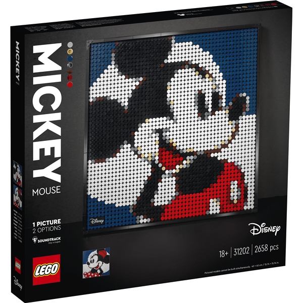 31202 LEGO Art Disneys Mickey Mouse (Kuva 1 tuotteesta 3)