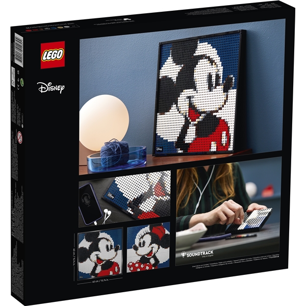 31202 LEGO Art Disneys Mickey Mouse (Kuva 2 tuotteesta 3)