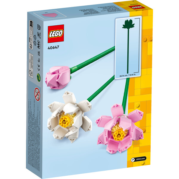 40647 LEGO Botanicals Lootuskukat (Kuva 2 tuotteesta 6)