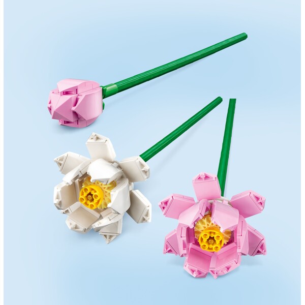 40647 LEGO Botanicals Lootuskukat (Kuva 6 tuotteesta 6)