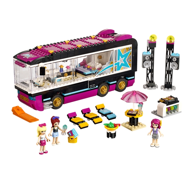 41106 LEGO Friends Poptähtien keikkabussi (Kuva 2 tuotteesta 8)