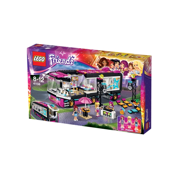 41106 LEGO Friends Poptähtien keikkabussi (Kuva 5 tuotteesta 8)