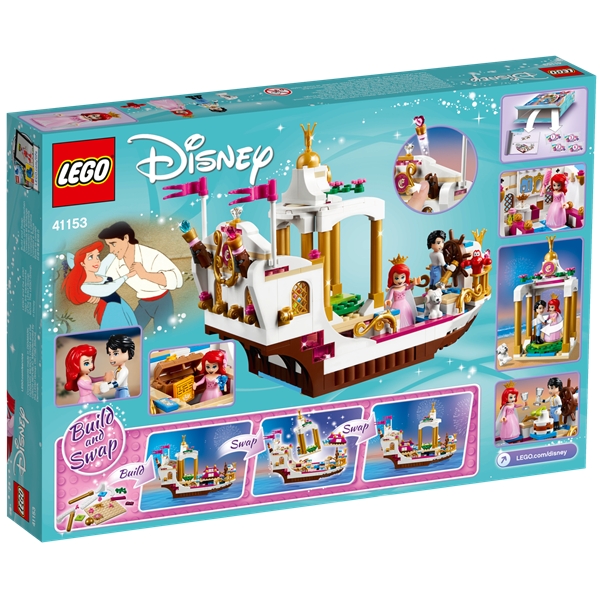 41153 LEGO Disney Arielin Kuninkaallinen Juhlavene (Kuva 2 tuotteesta 3)