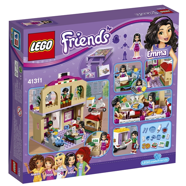 41311 LEGO Friends Heartlaken pizzeria (Kuva 2 tuotteesta 3)