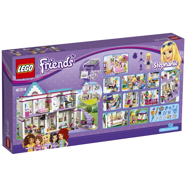 41314 LEGO Friends Stephanien talo (Kuva 2 tuotteesta 3)